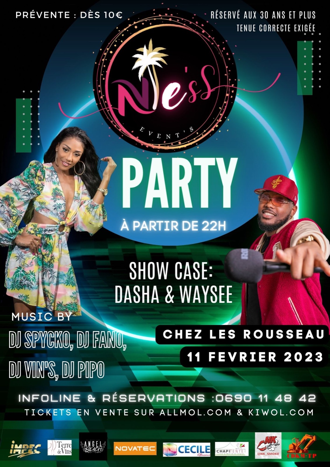 NIE'SS - Espace rousseau an fond la - Guadeloupe | Kiwol