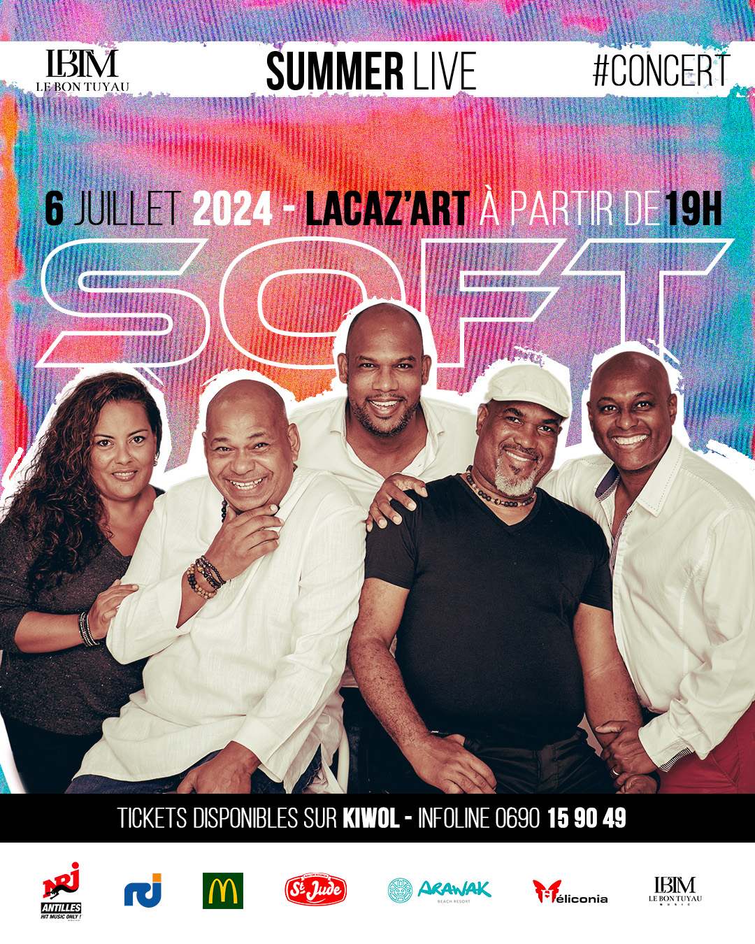 Affiche : SOFT - CONCERT LIVE