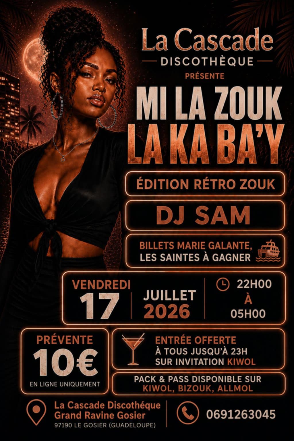 Affiche : MI LA ZOUK LA KA BA'Y édition Cadeau