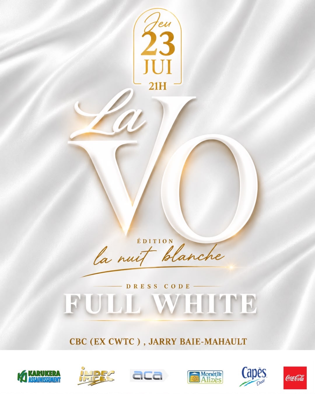 Affiche : LA VO - 23 JUILLET 2026