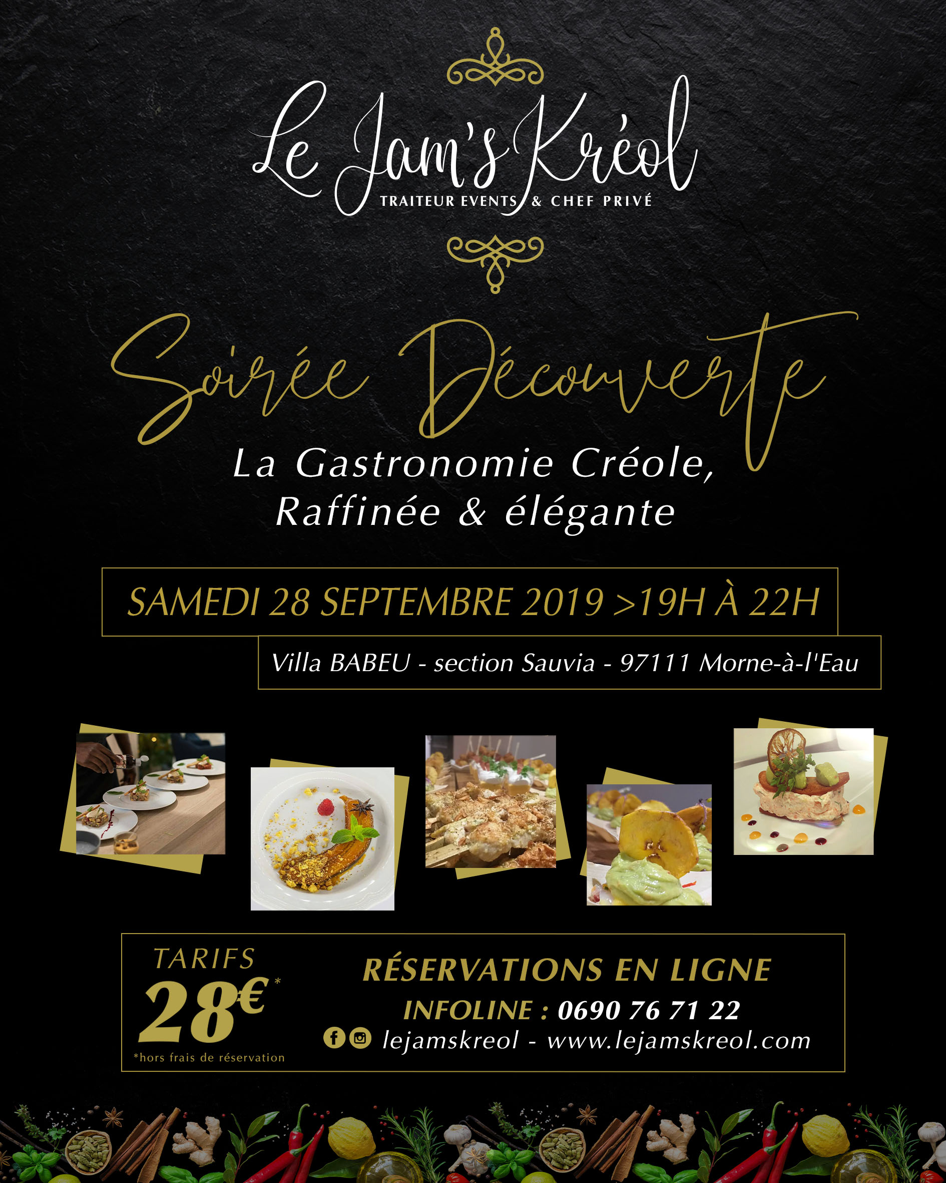Affiche : Le Jam's Kréol - Soirée découverte / Morne-à-l'eau