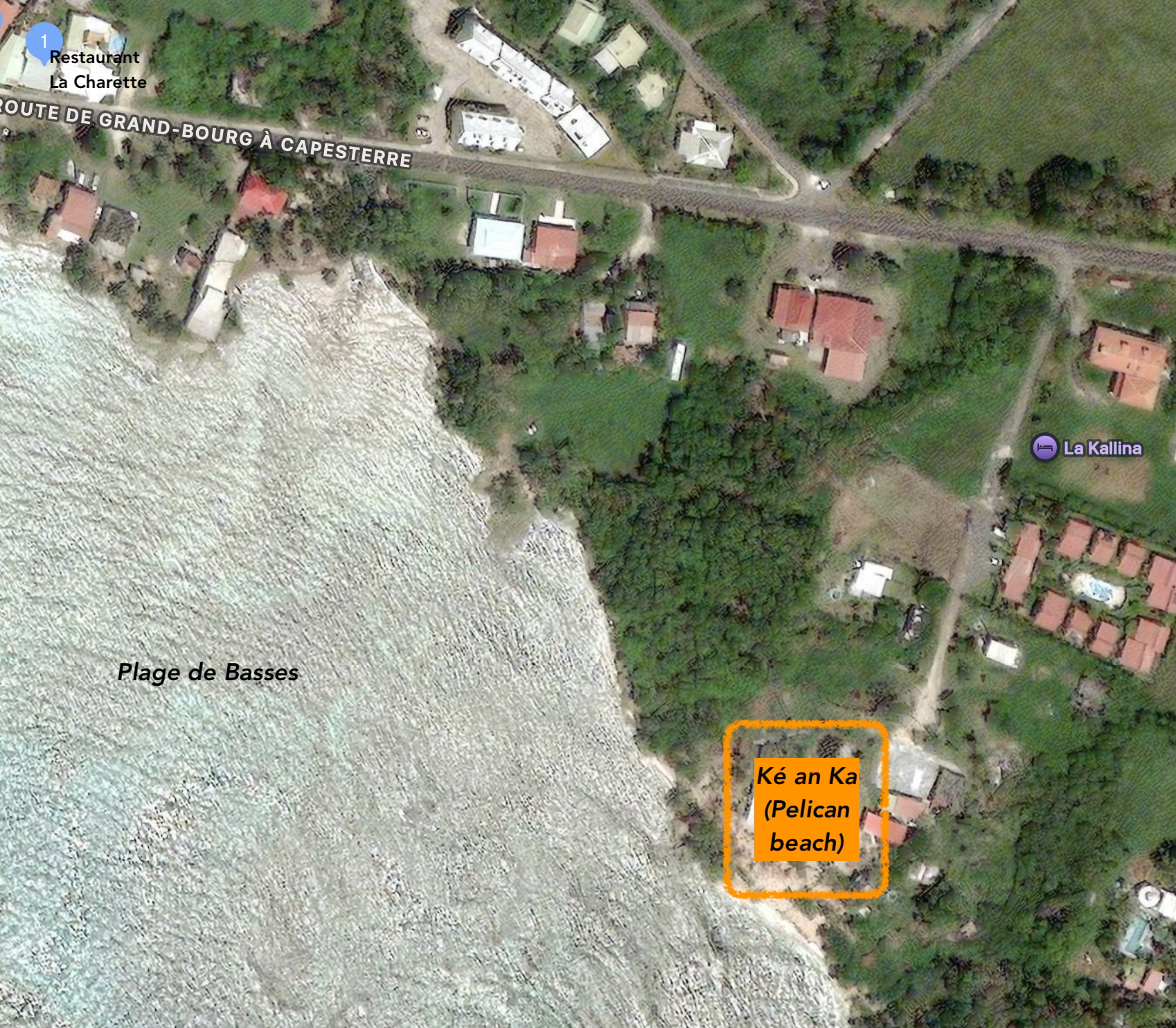 Plan des lieux
