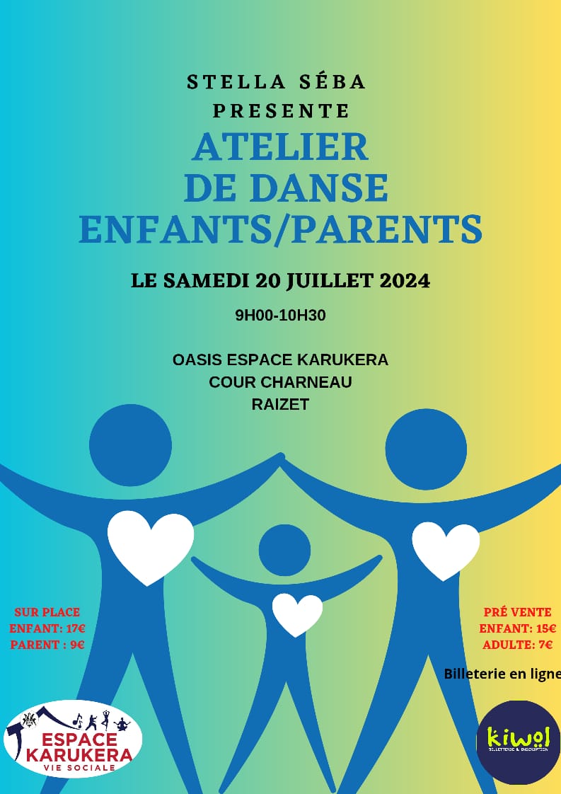 Affiche : Atelier de DANSE Enfants/Parents