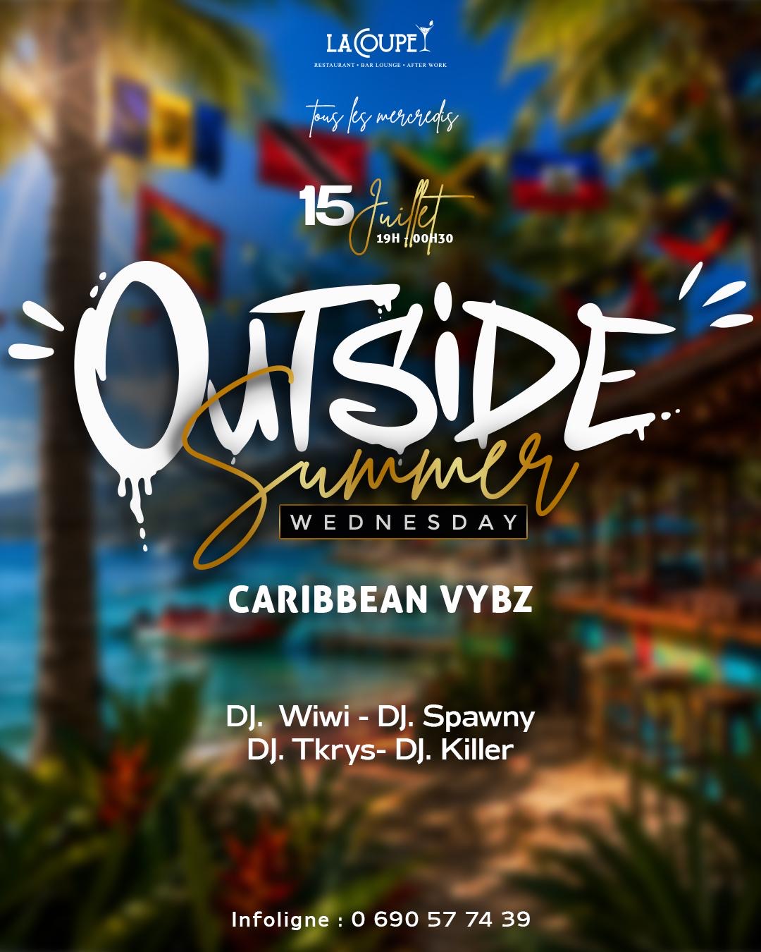 Affiche : OUTSIDE CARIBBEAN VYBZ