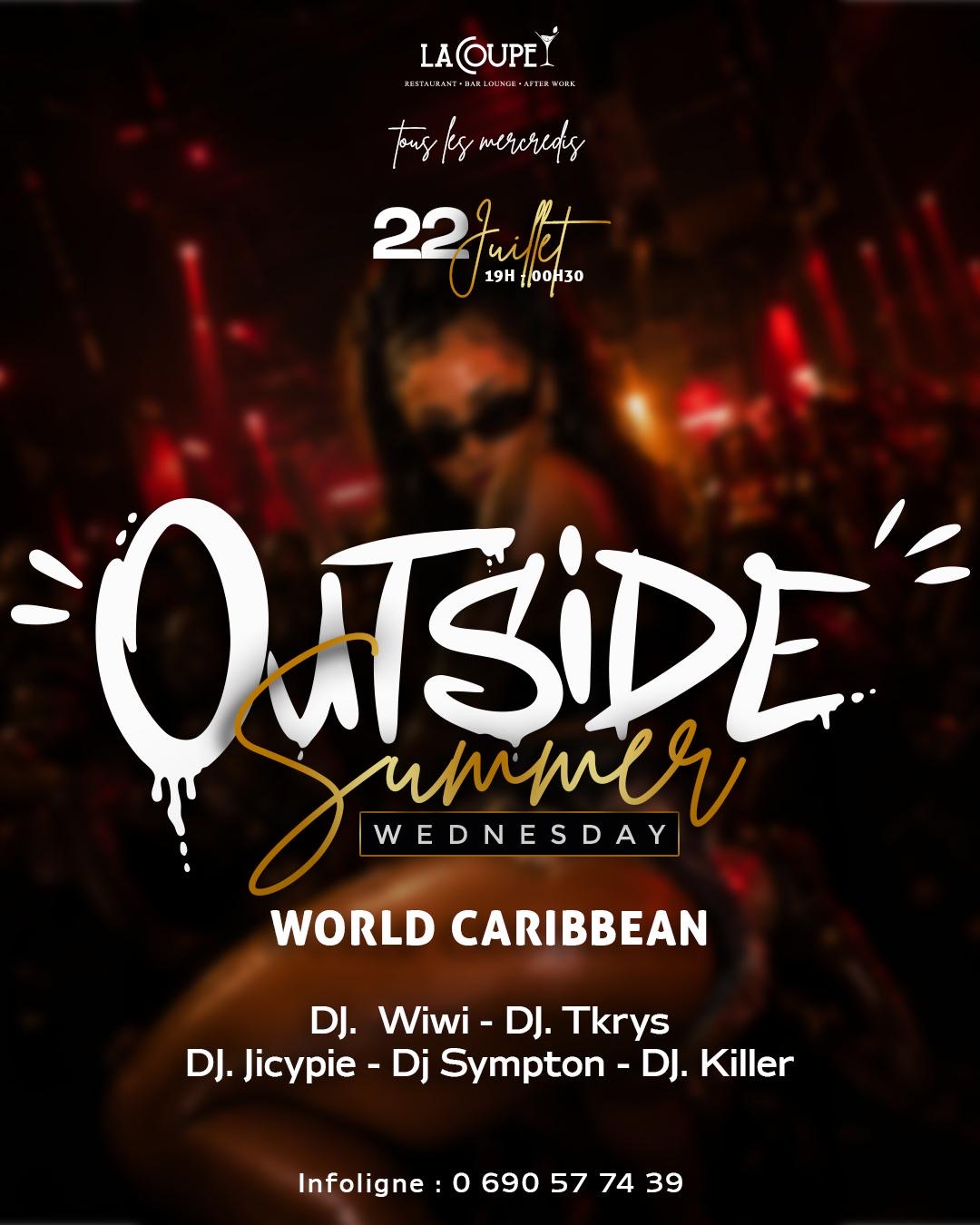 Affiche : OUTSIDE SUMMER ED 4 WORLD CARIBBEAN
