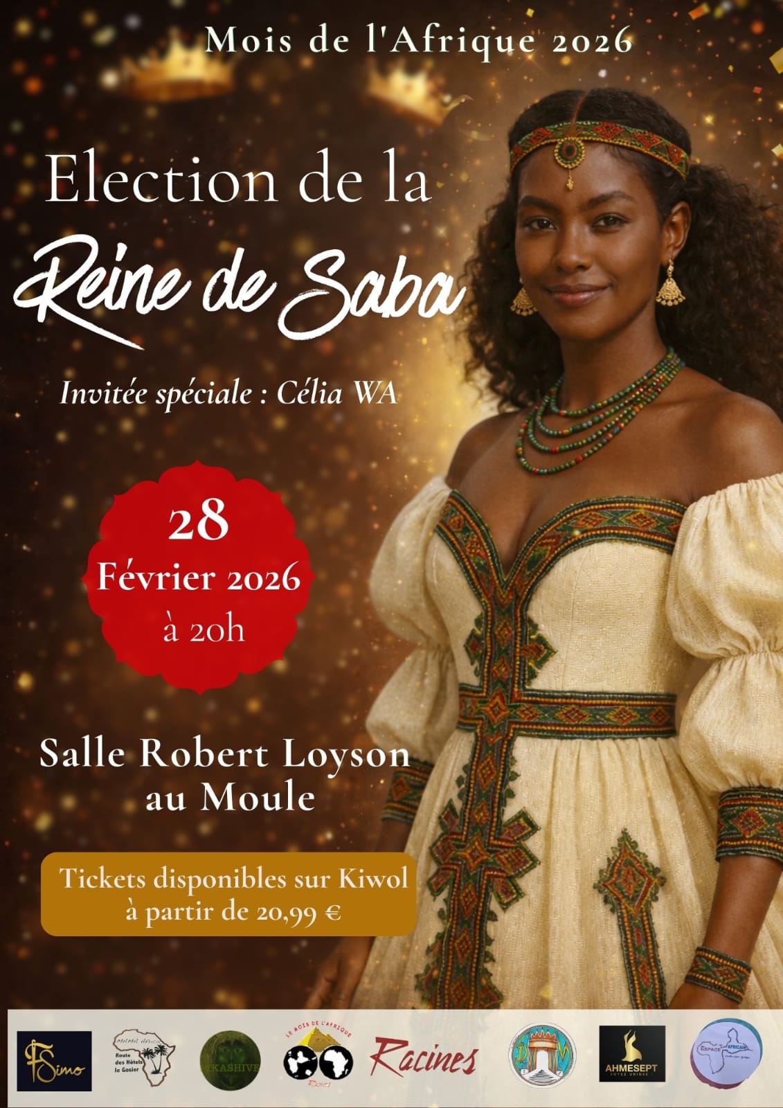 Élection Reine de Saba - Mois de l'Afrique 2026