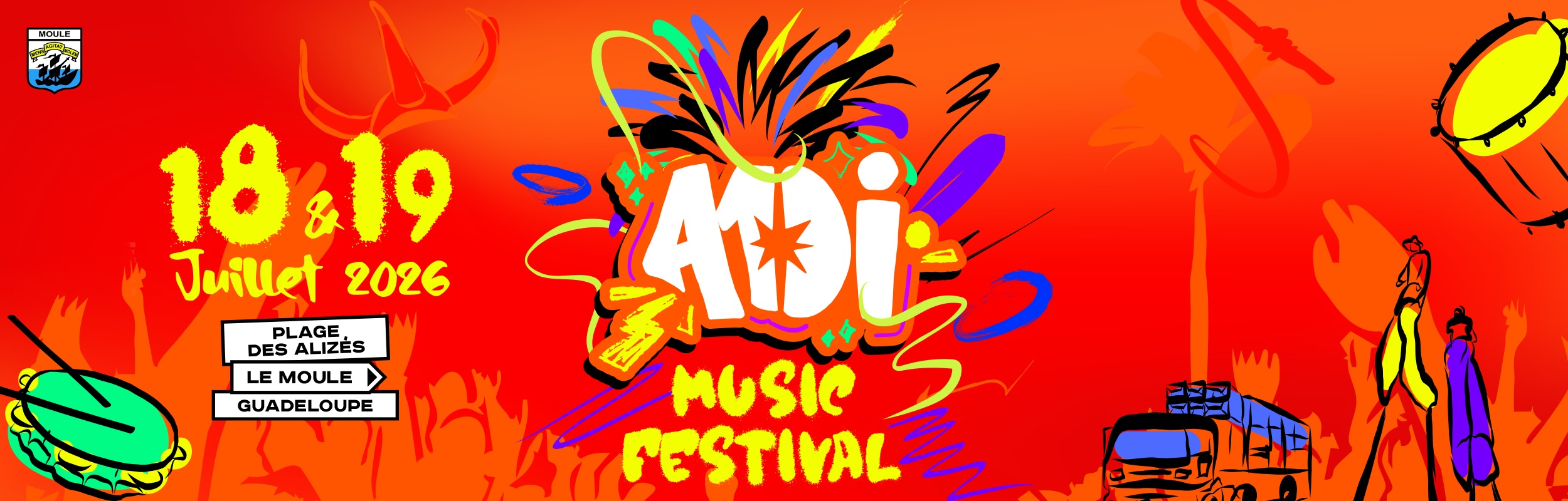 Affiche : ADI MUSIC FESTIVAL 2026