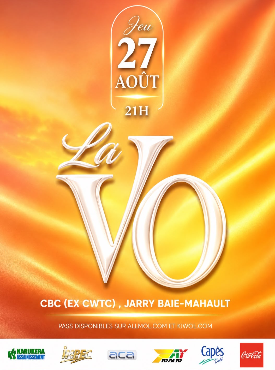 Affiche : LA VO 27/08
