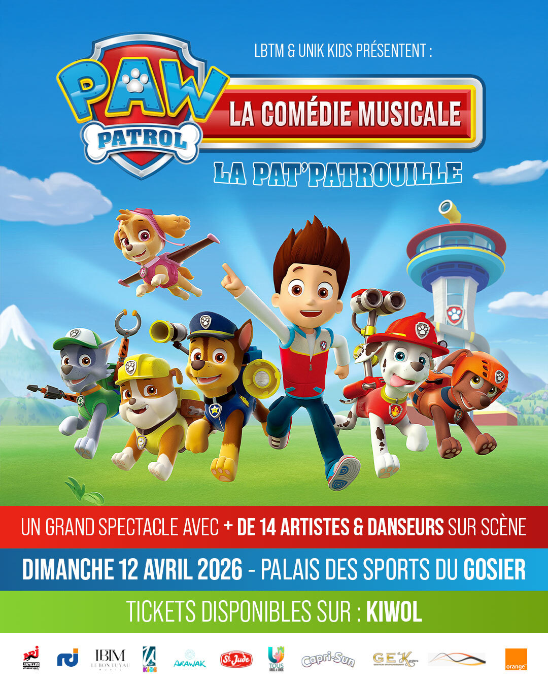 LA PAT'PATROUILLE - LA COMÉDIE MUSICALE