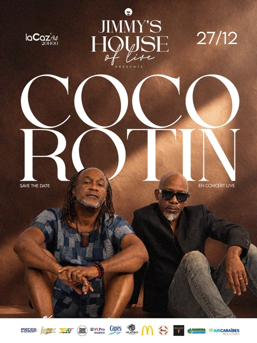 Affiche : JIMMY'S "HOUSE OF LIVE" FEAT D. COCO & JM ROTIN